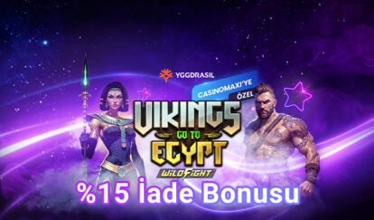 Free Spin ve İade Bonusu Ödülleri vikings go to egypt wild fight